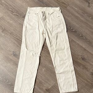 American Eagle Outfitters Off-White Jeans